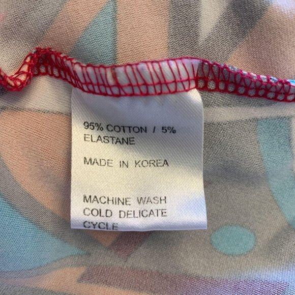 Tracy Negoshian Geometric Print Dress Size Small - Picture 8 of 9